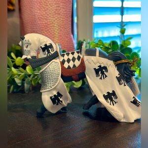 Papo White Draped Horse Figure, Multicolor